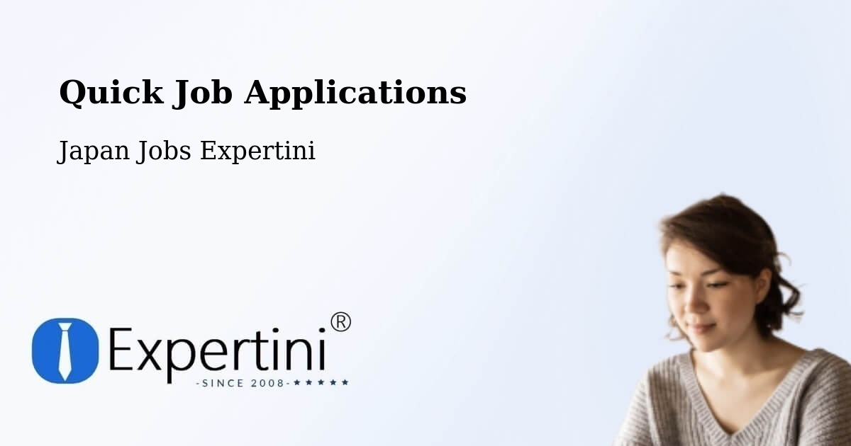 Quick Apply Feature – Inazawa Shi - Japan Jobs Expertini